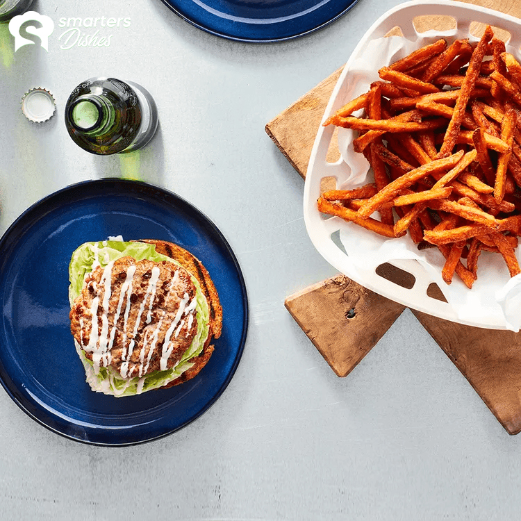 Grilled Turkey Burgers with Ranch Seasoning