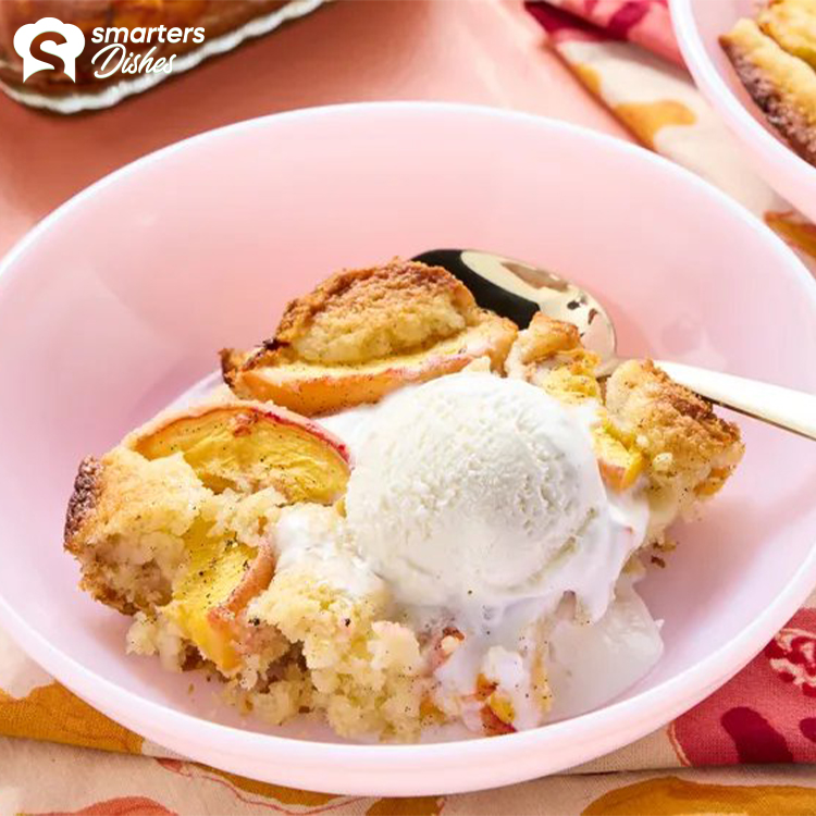 Peach Spoon Cake