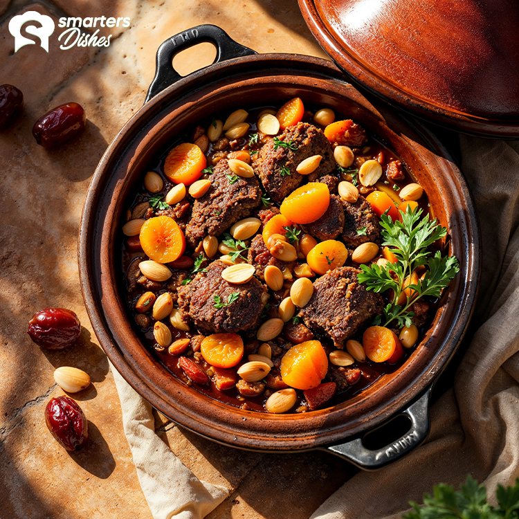 Science of the Tagine: Slow-Cooking and the Geometry of Steam